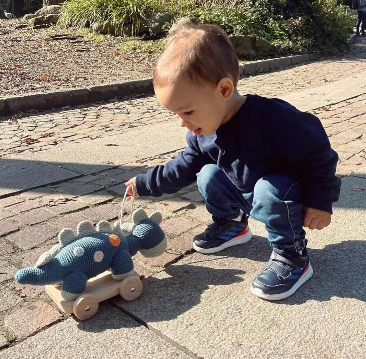 Nachziehtier Dinosaurier Zugtier