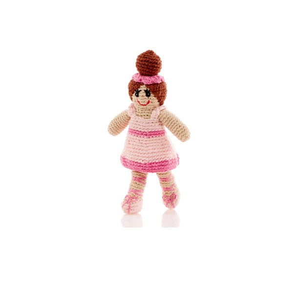 Rassel Ballerina Pebblechild Kuscheltier
