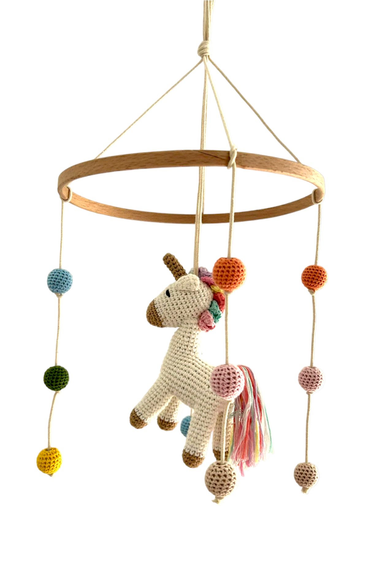 Mobile Einhorn L Sommer