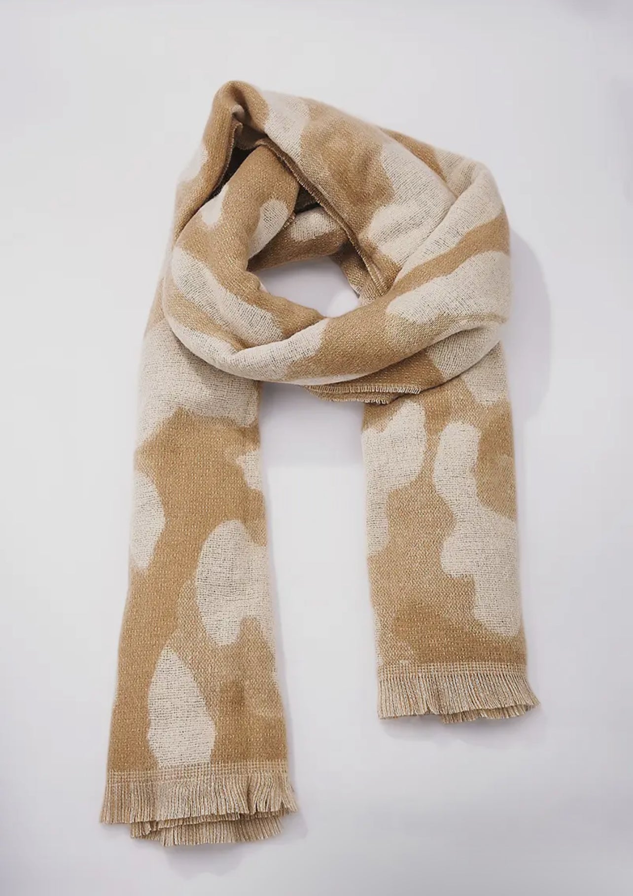 Kuscheliger XL-Schal Leopardenmuster