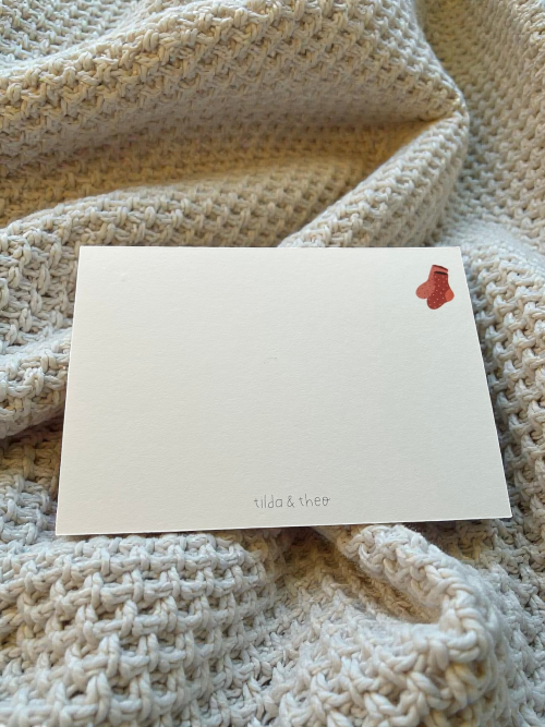 Geburtskarte Wäscheleine Babybody