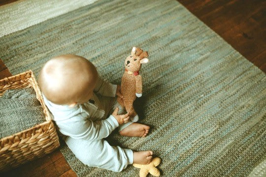 Rassel Hirsch Kuscheltier Pebblechild