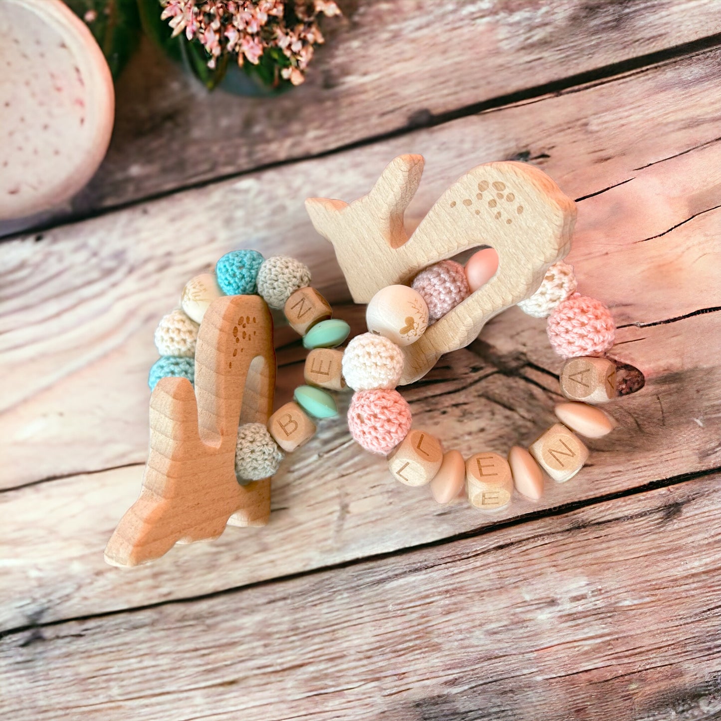 Rehkitz Beissring personalisiert Herbst