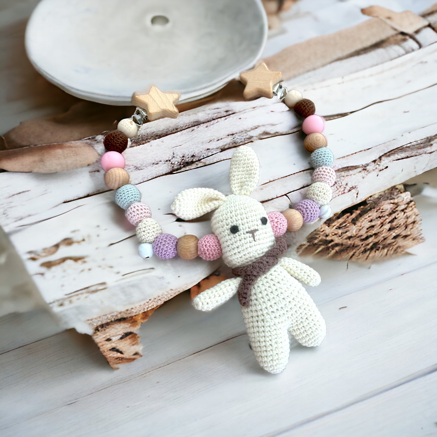 Hase Kinderwagenkette