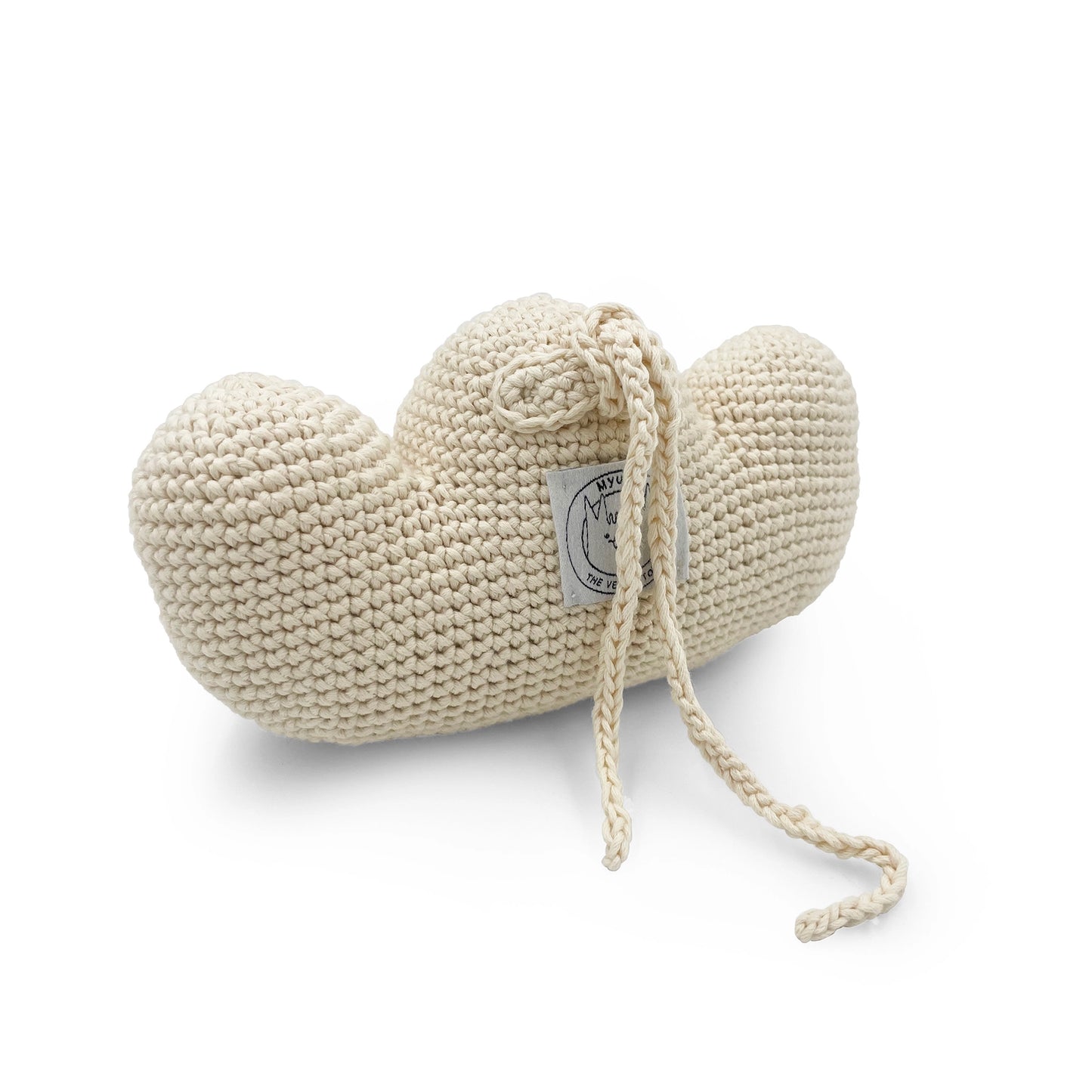 Gehäkelte Spieluhr Wolke Sommer