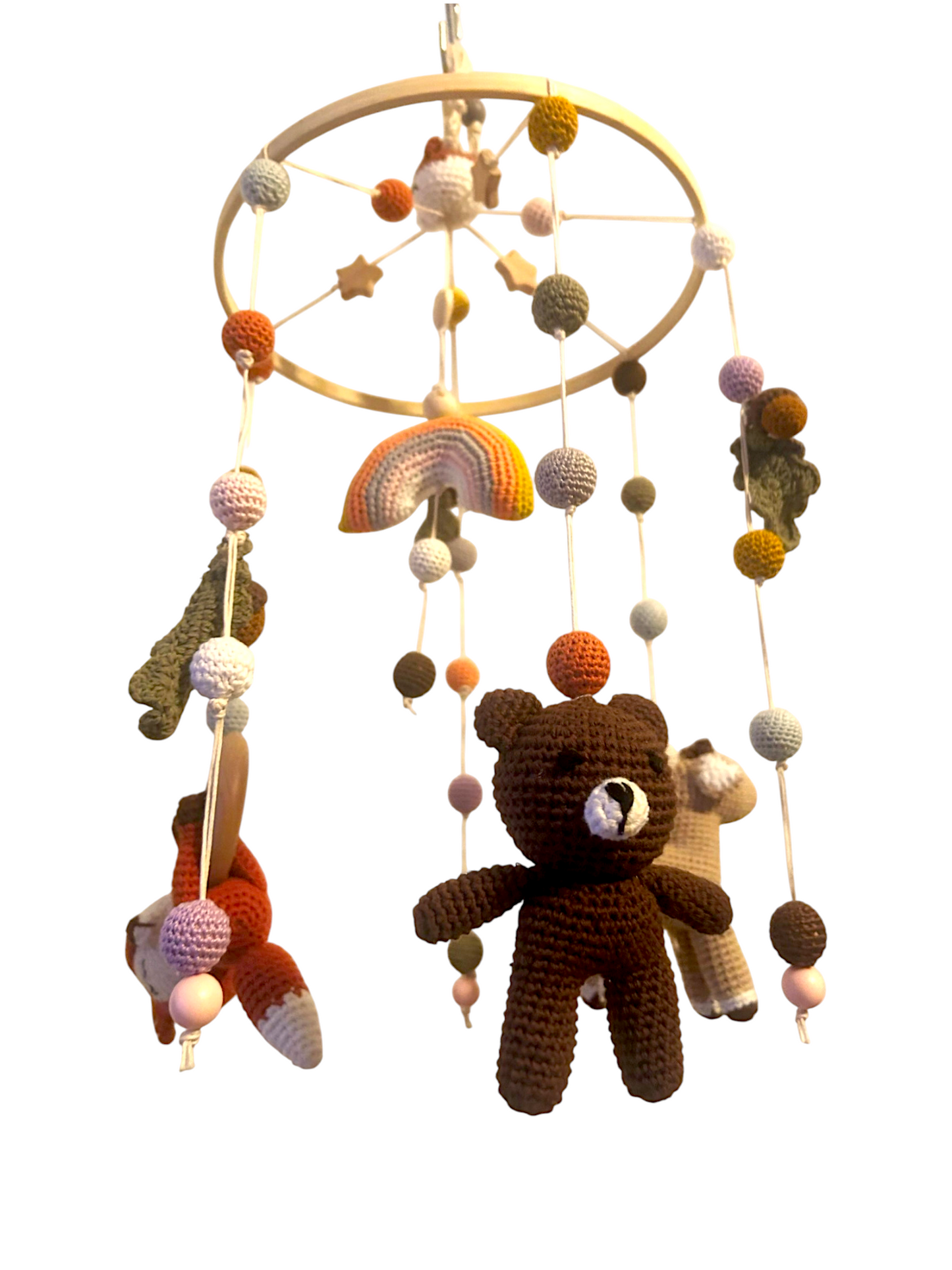 Mobile Waldtiere Fuchs XL Herbst