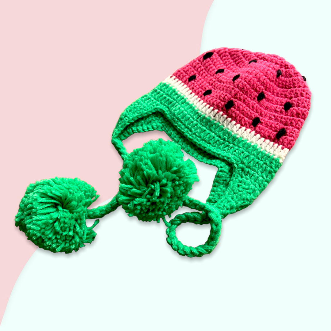 Wassermelonenmütze Mütze