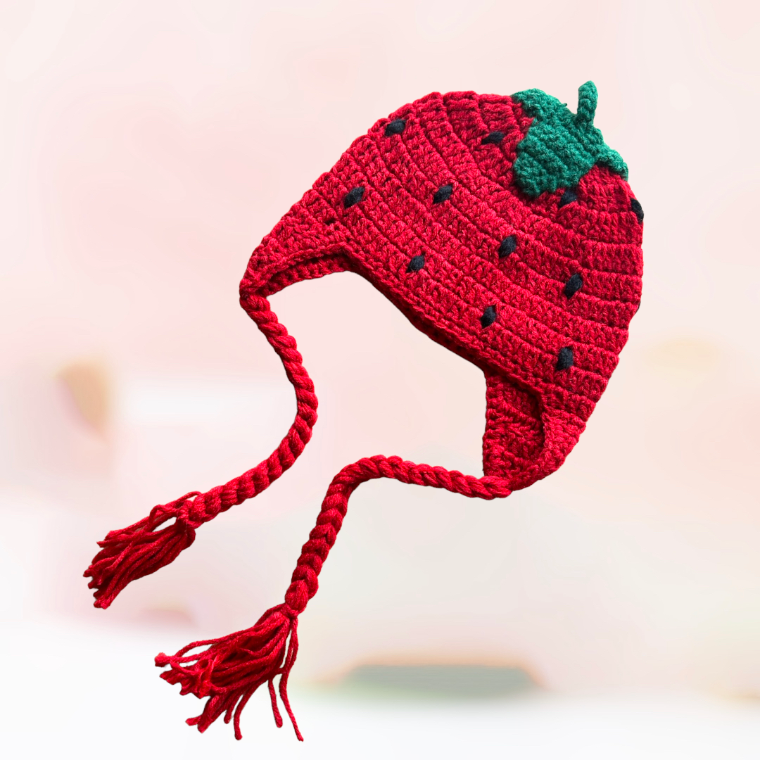 Erdbeermütze Mütze Herbst