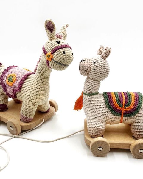 Nachziehtier Pferd Zugtier