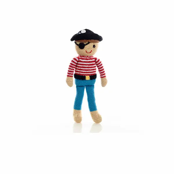 Rassel Pirat Pebblechild Kuscheltier