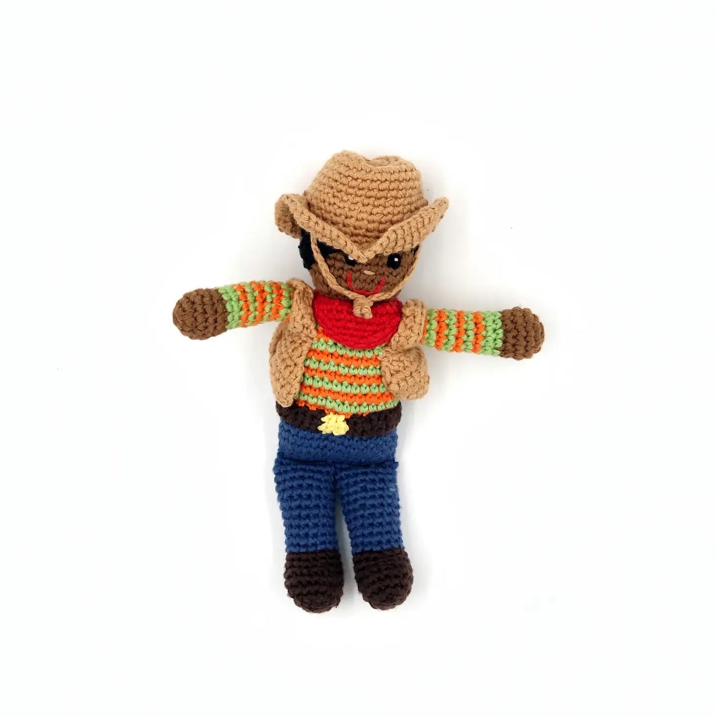 Rassel Cowboy Pebblechild Kuscheltier