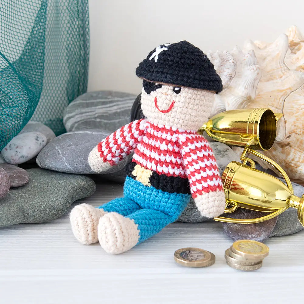 Rassel Pirat Pebblechild Kuscheltier