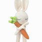 Shlafender Hase mit Karotte  Kuscheltier