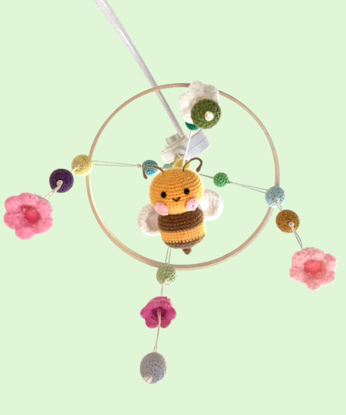 Baby Mobile Biene 🐝🌸 L