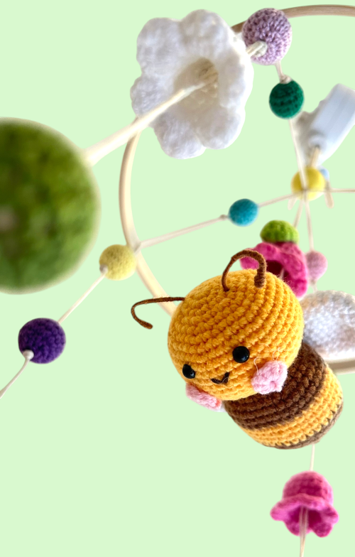 Baby Mobile Biene 🐝🌸 L Sommer