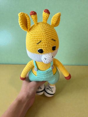 Giraffe UDO handgehäkelt Kuscheltier