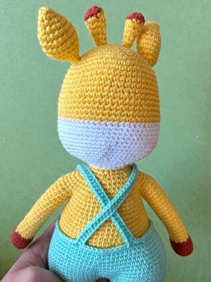 Giraffe UDO handgehäkelt Kuscheltier