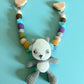 Panda Pandabär Kinderwagenkette