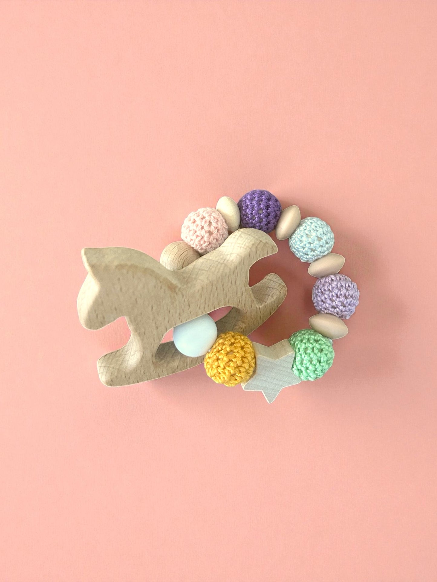 Beissring Schaukelpferd