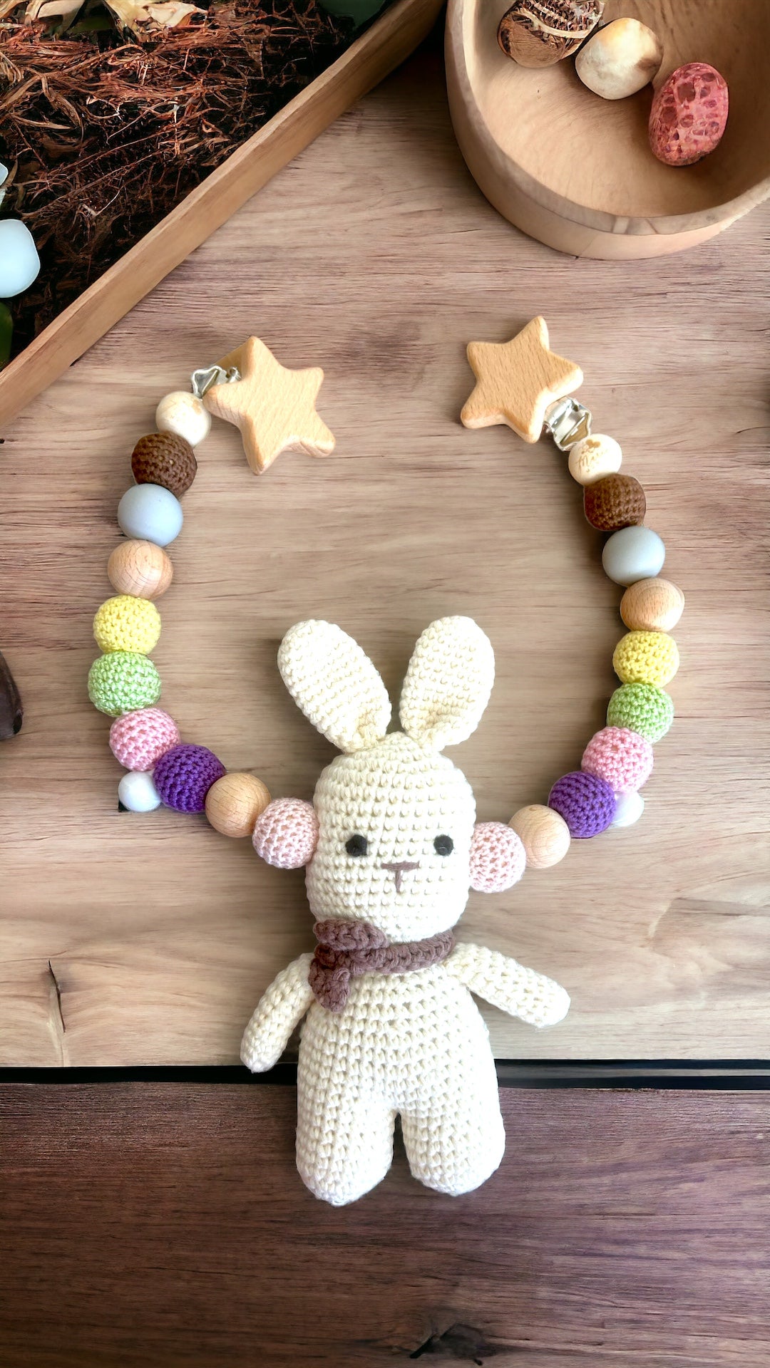 Hase Kinderwagenkette