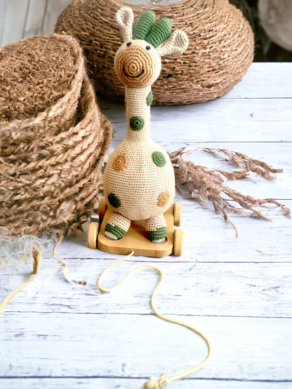 Nachziehtier Giraffe  Zugtier