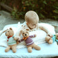 Teddybär Kuscheltier Pebblechild Rassel
