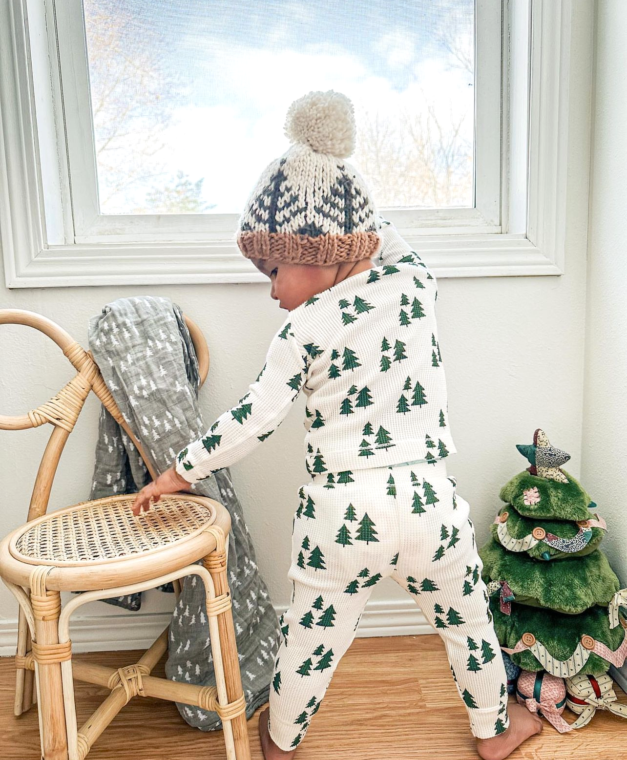 Weihnachtsmütze Mütze Tannebaum Weihnachten